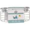 Zenna Home Rustproof Satin Chrome Power Grip Pro Adhesive-Suction Storage Basket 7332ALL 619774