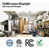 Metalux 46 In. 128W Equivalent 10,000 Lm. LED Shop Light 4SHP10040R 535517