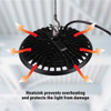 Metalux 11 In. 180W Equivalent 16,000 Lm. 5000K CCT High Bay HBD1650CPR 557523