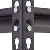 Muscle Rack 34 In. x 14 In. x 72 In. 5-Tier Black Shelving Unit UR341472BLK 255948