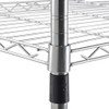 Muscle Rack 36 In. x 14 In. x 54 In. 4-Tier Chrome Wire Shelving Unit WS361454-4C 259570