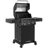 Broil King Crown 310 Shadow 3-Burner Natural Gas Grill 864057 846928