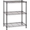 Muscle Rack 24 In. x 14 In. x 30 In. 3-Tier Black Wire Shelving Unit WS241430-3B