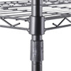 Muscle Rack 24 In. x 14 In. x 30 In. 3-Tier Black Wire Shelving Unit WS241430-3B 237875