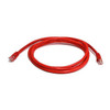 Monoprice Patch Cord,Cat 5e,Booted,Red,5.0 ft. 3381