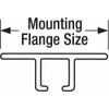 Tanis Strip Brush Holder,Overall Length 36 In AH702036CF