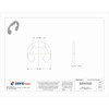 Rotor Clip External-E E-Clip, Stainless Steel, Plain Finish, 10 PK E-62SS