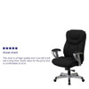 Flash Furniture GO-1534-BK-FAB-GG