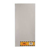 Anti-Slip Tread vinyl Proprietary Grit Size, White, 16" W x 34" L, 27 mil Thick