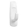 Command Hook, White, Plastic, 7-8 in D 17003