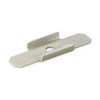 Hubbell Wiring Device-Kellems Support Clip,Ivory,Steel,Clips HBL5703IV
