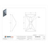 Bell Outdoor 1 -Gang Horizontal or Vertical Weatherproof Cover, ,Zinc 5186-0