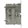 Electrical Box, 12.5 cu in, Switch Box Type, 1 Gang, Steel, Rectangular Shape  512