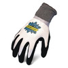 Knit Glove, Cut Level A2 ,Double Dipped ,Nitrile ,Sandy ,XL