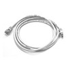 Monoprice Patch Cord,Cat 5e,Booted,White,5.0 ft. 3382
