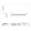 #6-32 x 1-1-2 in Phillips Flat Machine Screw, Zinc Plated Steel, 100 PK  U24670.013.0150