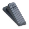 Master Mfg Door Wedge No Slip, Rubber, Gray, 1-1/4"H x 2-1/4"W, PK.2 GD002