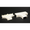 Tee Raceway, PN10 Series, 1 Channel, 3-3-4 in W, 3-4 in H, 5-1-4 in L, Ivory  PN10F15V