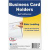 C-Line Products Business Card Holder,Clear,2 1-4" H,PK10 70238