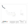 Bent Hitch Pin, 5-8 in Dia, 5 in Usable L, Steel, 1 PK  U39667.062.0300