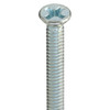 #6-32 x 2 in Phillips Flat Machine Screw, Zinc Plated Steel, 100 PK  U24670.013.0200