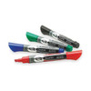 Quartet Dry Erase Marker Set, Chisel Tip, Assorted, PK4 5001MA