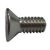 #4-40 x 3/8 in Phillips Flat Machine Screw, Plain 18-8 Stainless Steel, 100 PK