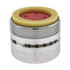 2.2 gpm Outlet, 15/16 in - 27, 55/64 in - 27 Thread Size, Chrome, Brass