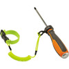 Ergodyne Coil Hard Hat Lanyard,Buckle,18in.L,Lime 3157