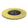 4-1/2" x 5/8"-11 Hard Edge Performance Coated PREDATOR Nylon Flap Disc, 80 Grit