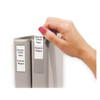 C-Line Products Binder Label Holder,Clear,3 5/8 " H,PK12 70025