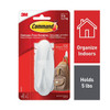 Command Hook, White, Plastic, 1 1/2 in D 17083
