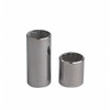 WESTWARD 1-2 in Drive, 12mm Metric Socket, 6 Points,  Steel, Chrome, 12 mm  5MT35