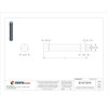 Mersen UL Class Fuse, RK5 Class, Time-Delay, 15A, 600V AC, Non-Indicating TRS15R
