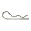 Bridge Cotter Pin, 1/8 in Dia, 2-9/16 in L, Steel, 25 PK