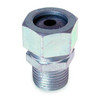 Raco Liquid Tight Connector,1/2in.,Silver 3702-1