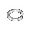 Split Lock Washer, For Screw Size 3/8 in Steel, Plain Finish, 100 PK
