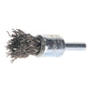 Weiler Crimped Wire End Wire Brush, Carbon Steel 93452