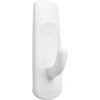 Command Hook Set, White, Plastic, 5-8 in D, PK6 17002