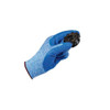 Coated Gloves, Nitrile, Textured, Palm, 4 Abrasion Level, Blue, L (9) 1 PR  11-920
