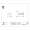 #4-40 x 1-4 in Phillips Pan Machine Screw, Plain 18-8 Stainless Steel, 100 PK  U51122.011.0025