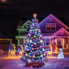 Ollny RGBIC 300-Bulb LED Smart Waterproof String Light Set NYB0300N 929172