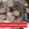 Ball 16 Oz. Limited Edition Americana Regular Mouth Pint Mason Jar (4-Pack) 2225630 605497