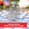 Ball 32 Oz. Limited Edition Americana Regular Mouth Quart Mason Jar (4-Pack) 2227588 623005