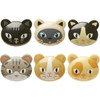 Kikkerland 1 In. x 4 In. Cat Bag Clip (6-Pack) BC45-A
