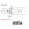 Hhip No 30 NMTB X 1-1-4" Shell End Mill Holder 3900-0744