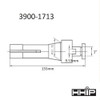 Hhip 1" R8 Shell End Mill Holder 3900-1713