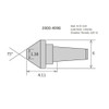 Hhip 6" MT4 75 Degree Bull Nose Live Center 3900-4998