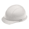 Hard Hat, Americana, Polyethylene, 4 Point Pinlock, Type 1, Class E, White