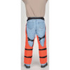 Deltaplus Chainsaw Chaps, Orange, Nylon, 39 in Length WELJE91239